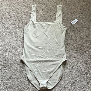 Old Navy Nude/light tan Bodysuit with Classic Design